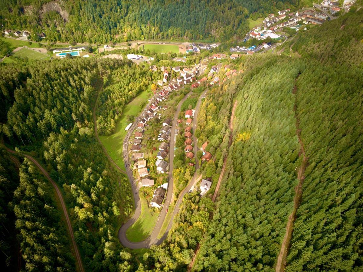 Ferienwohnung Zur Bierliebe - Mit Toller Aussicht Im Herzen Des Schwarzwaldes Hornberg Exterior photo